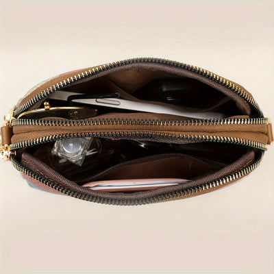 Clio | Mini Geantă Crossbody Patchwork