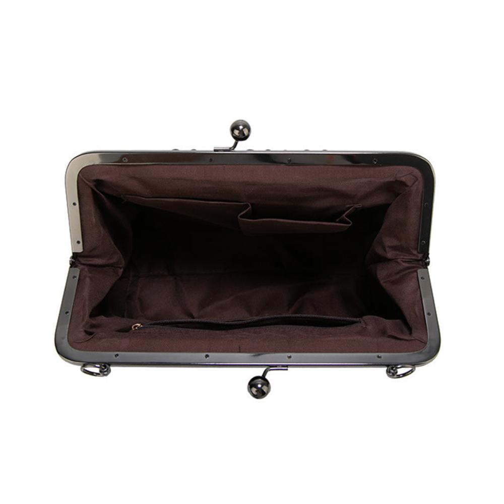 Mila | Geantă vintage atemporală cu un elegant închizător cu clapetă