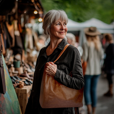 Seraphina | Geantă de umăr retro-chic