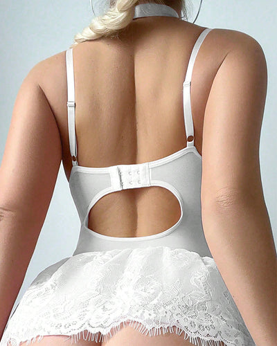 Zara™ | Body Lingerie Romantique cu Finisaje din Dantelă