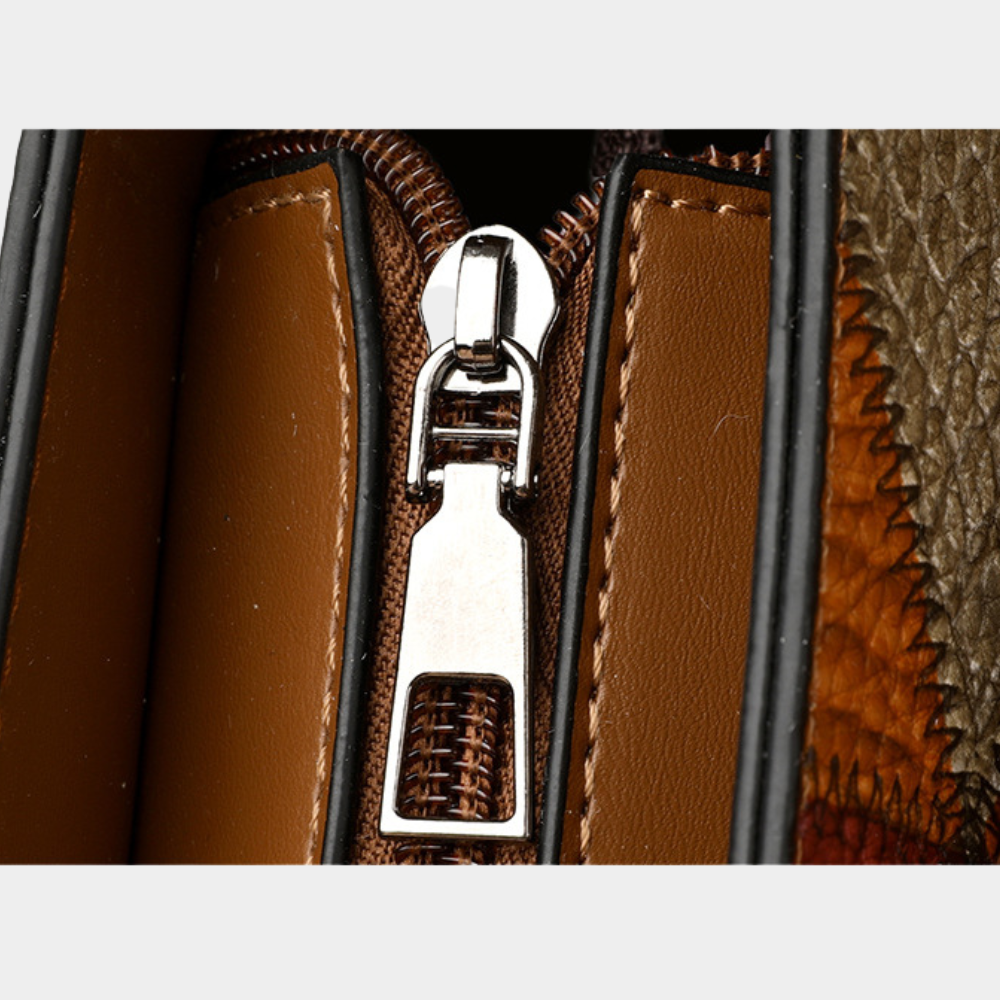 Lina| Geantă din Piele Mozaic