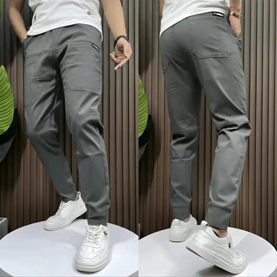Milan| Pantaloni Cargo Elastici Premium