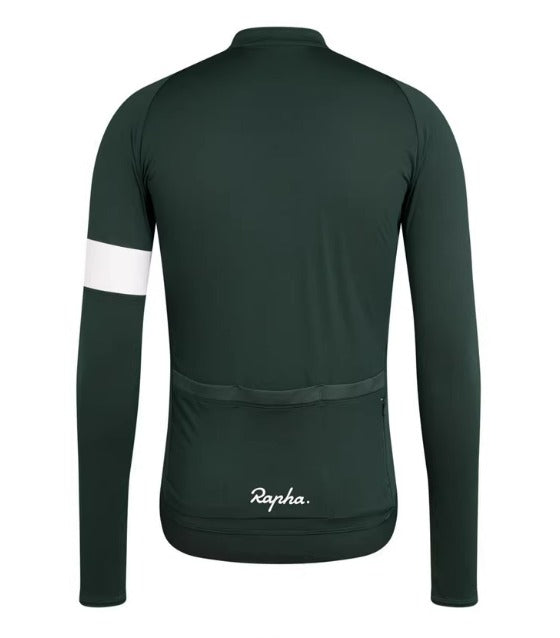 Rapha Unisex | Tricou de ciclism din fleece cu mâneci lungi