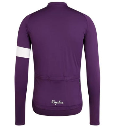 Rapha Unisex | Tricou de ciclism din fleece cu mâneci lungi