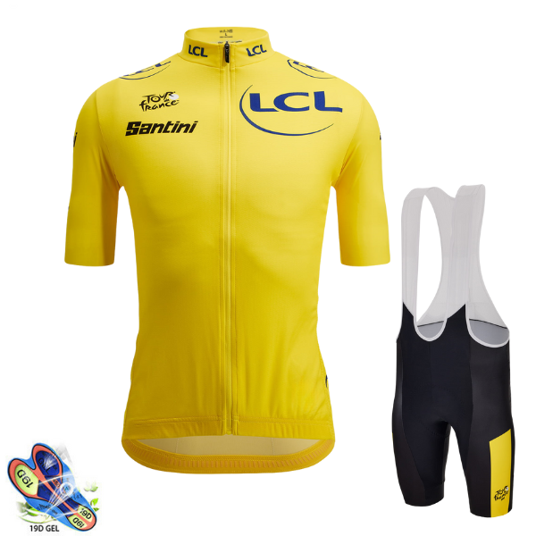 Set de bicicletă - galben