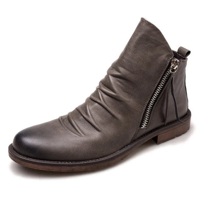 Owens™ | Botine Chelsea din piele