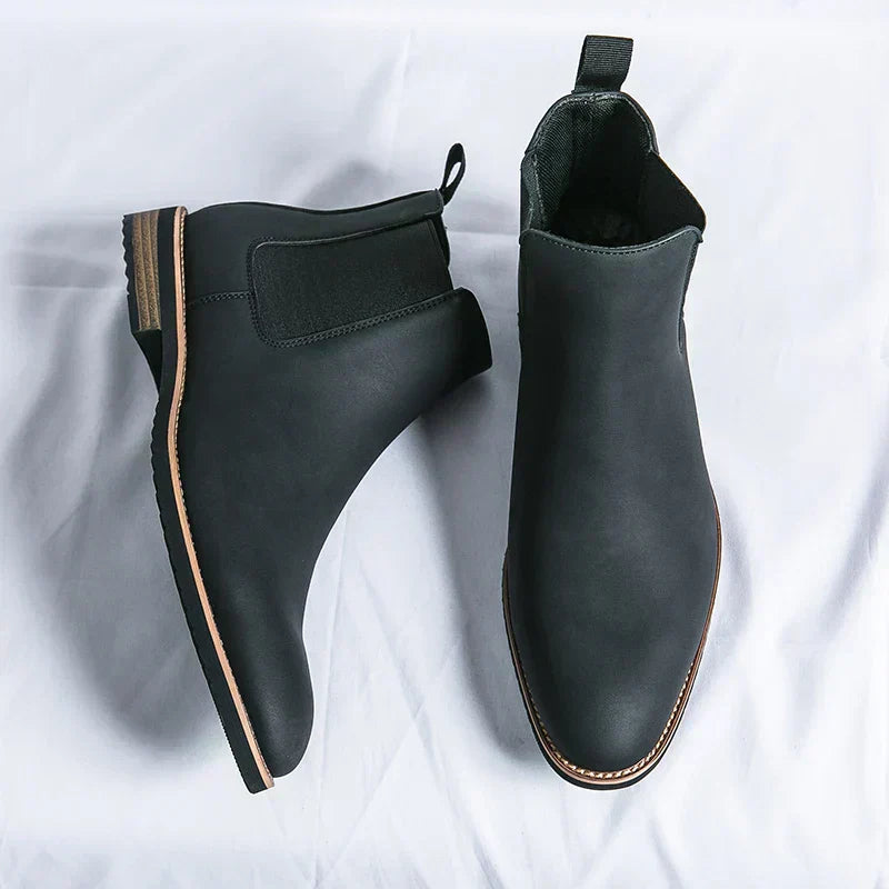 Kayden™ | Botine Chelsea din piele