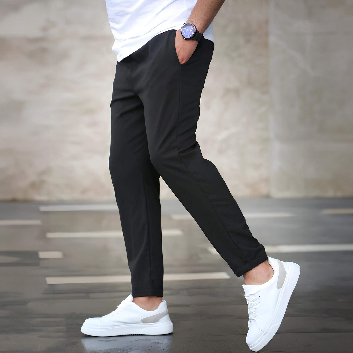 Lorenzo | Pantaloni Eleganți Stretch