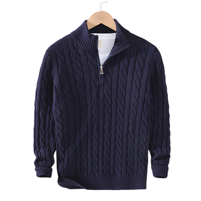 Anthony - Pulover cu model tricotat