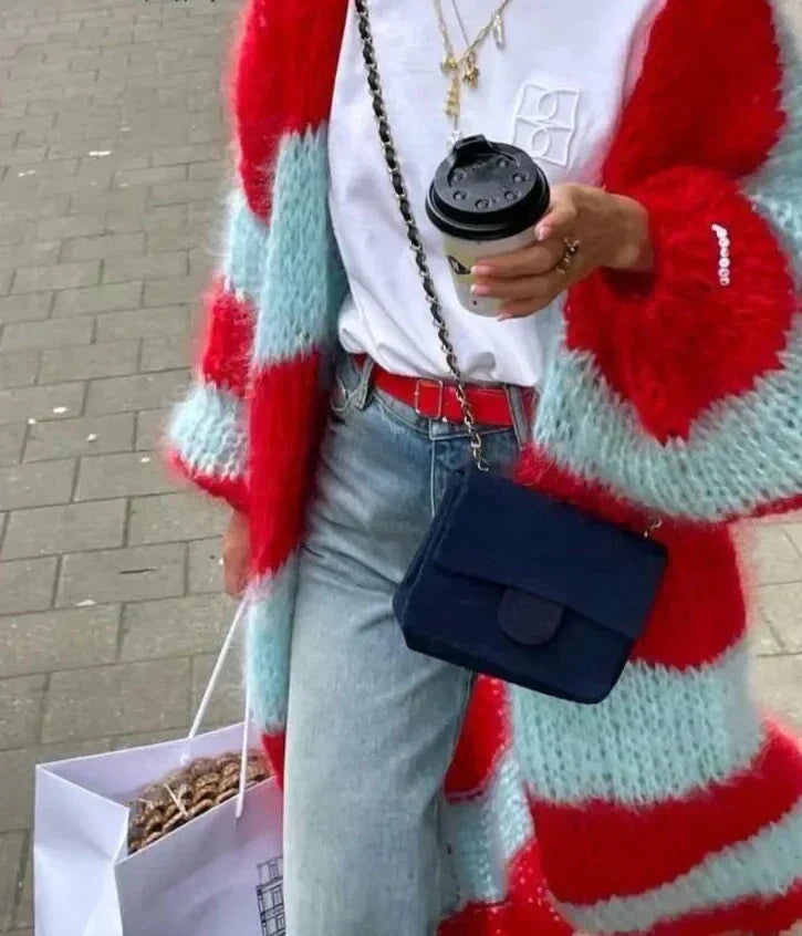 Elisa | Cardigan lung oversized