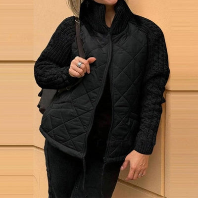 Rossella | Jachetă Tricotată Patchwork