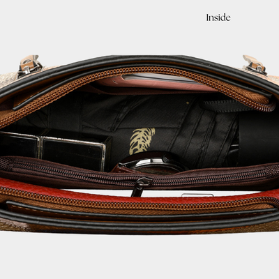 Lina| Geantă din Piele Mozaic